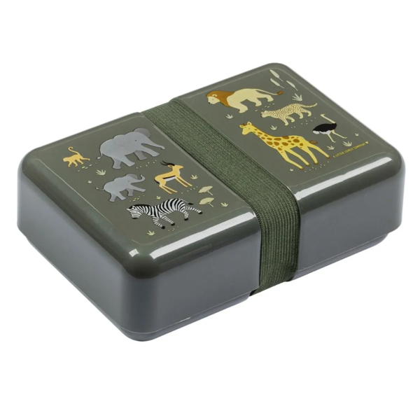 Φαγητοδοχείο 850ml (18x12x6) Α Little Lovely Company Savannah SBSAGR52