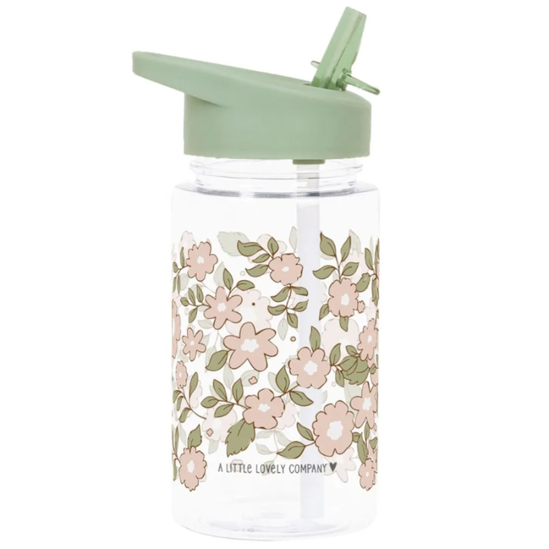 Παγούρι 450ml Με Καλαμάκι Α Little Lovely Company Blossom Sage DBBLSA45