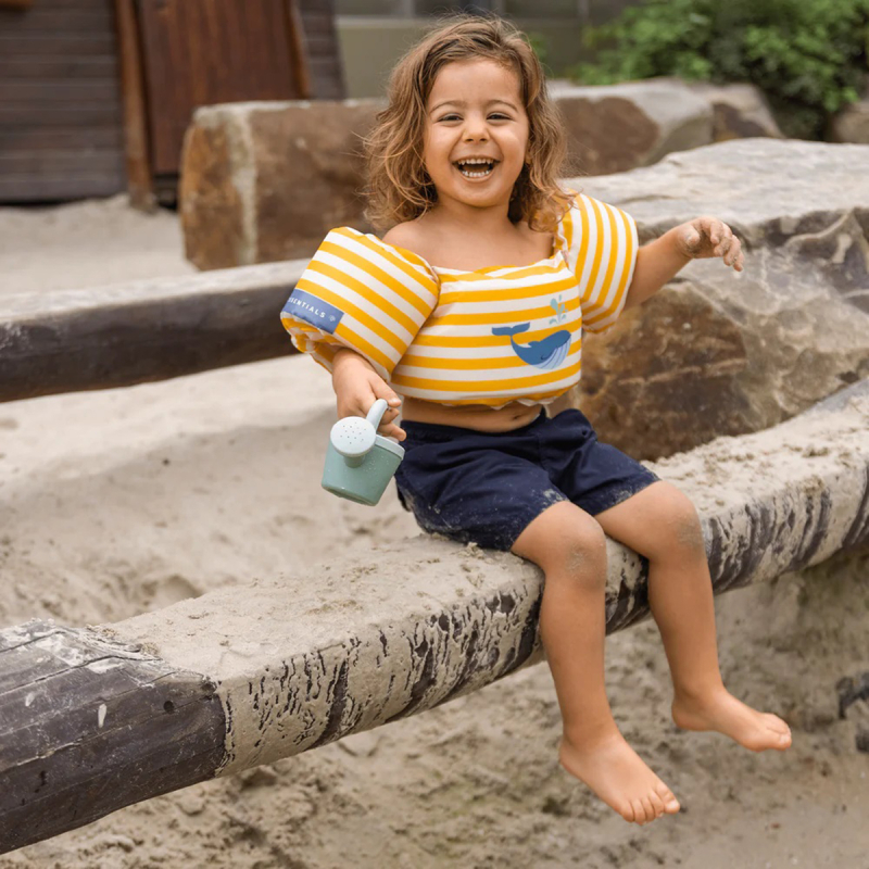 Μπρατσάκια Με Σωσίβιο (2-6 Ετών) Swim Essentials Whale Puddle Jumper Yellow-White