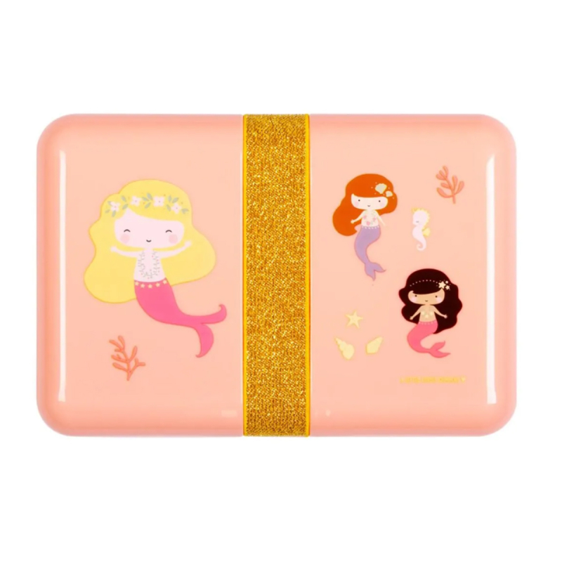 Φαγητοδοχείο 850ml (18x12x6) Α Little Lovely Company Mermaids SBMEPI31