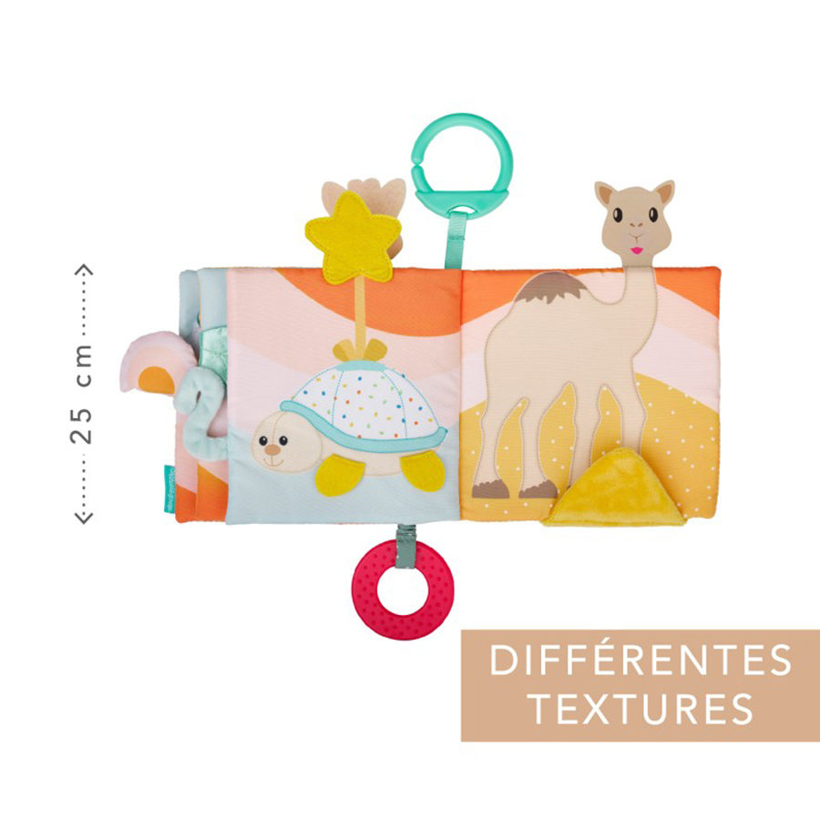 Κρεμαστό Βιβλίο Δραστηριότητας Sophie The Giraffe S850804 Home Παιχνίδια Δραστηριοτήτων Spitishop