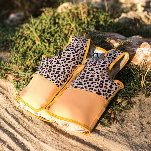 Παιδικό Γιλέκο Κολύμβησης (4-6 ετών) Swim Essentials Swimming Leopard Beige