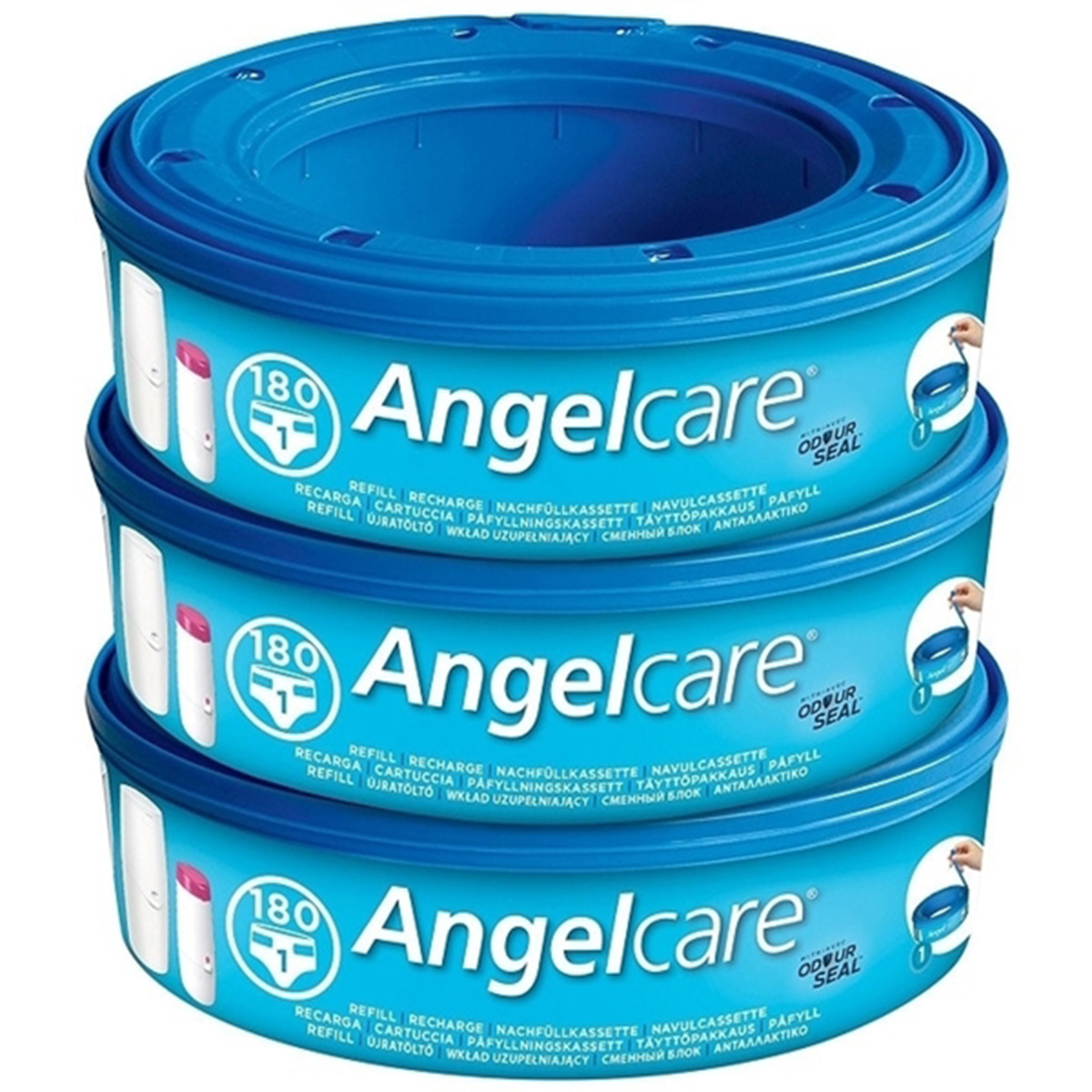 AngelCare Ανταλλακτικές Σακούλες 3 Πακέτα Για Κάδο Angelcare BR74586