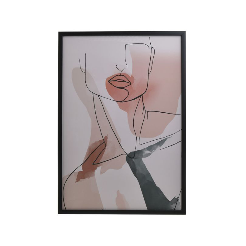 Πίνακας Με Κορνίζα (44×63) InArt Γυναικεία Φιγούρα 3-90-763-0090 249435