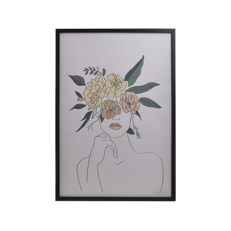 Πίνακας Με Κορνίζα (44×63) InArt Γυναικεία Φιγούρα 3-90-763-0091 249436