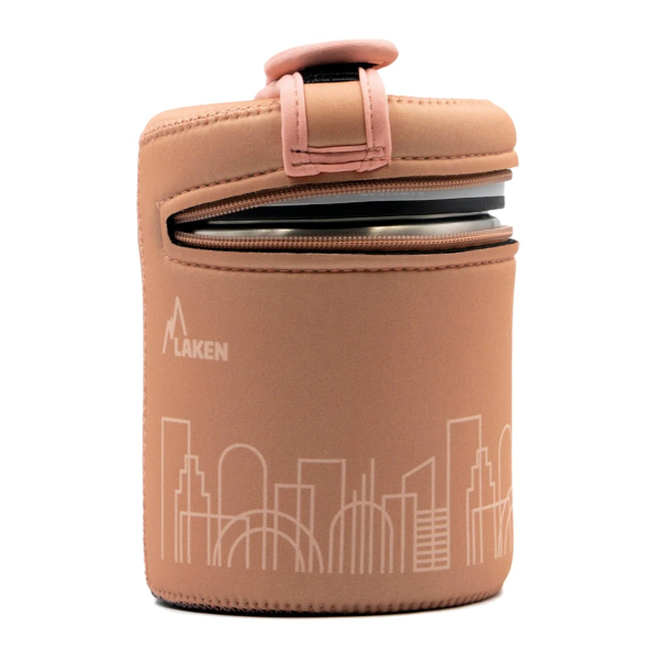 Βρεφικό Θερμός Φαγητού Με Θήκη 1lt + Φαγητοδοχεία (Σετ) Laken City