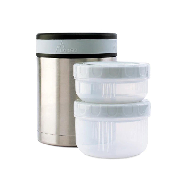 Βρεφικό Θερμός Φαγητού Με Θήκη 1lt + Φαγητοδοχεία (Σετ) Laken Forest