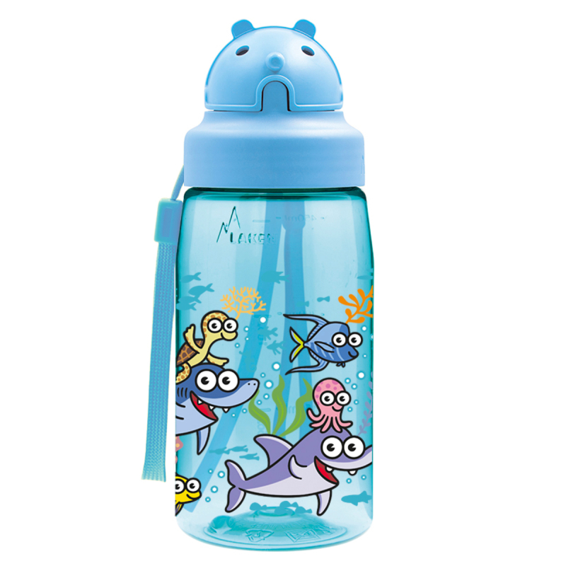 Παγούρι 450ml Με Καλαμάκι Laken Oby Sea Friends