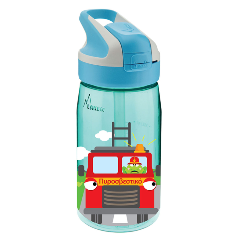 Παγούρι 450ml Με Καλαμάκι Laken Οχήματα