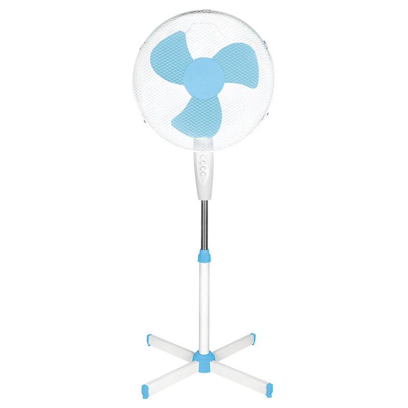 Ανεμιστήρας Δαπέδου Με Ορθοστάτη 60W Eurolamp 147-29021 Blue
