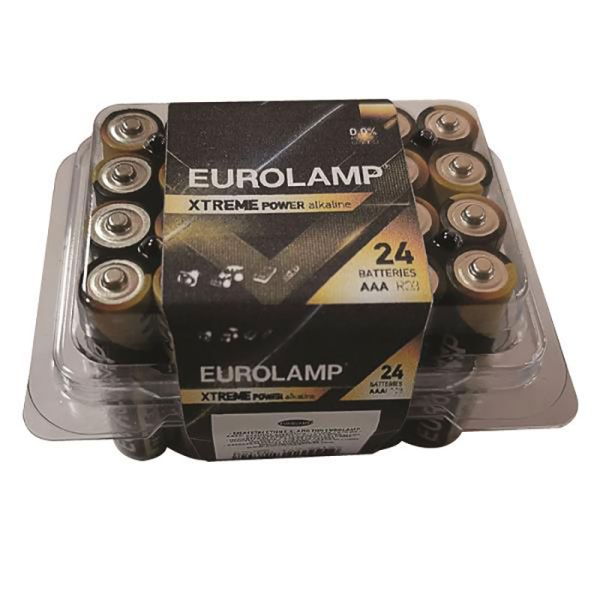 Αλκαλικές Μπαταρίες AAA 1.5V 24τμχ Eurolamp Extreme Power 147-24127