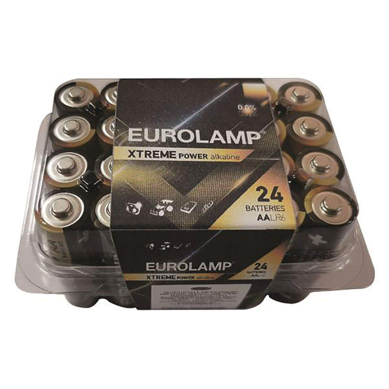Αλκαλικές Μπαταρίες AA 1.5V 24τμχ Eurolamp Extreme Power 147-24128 250181