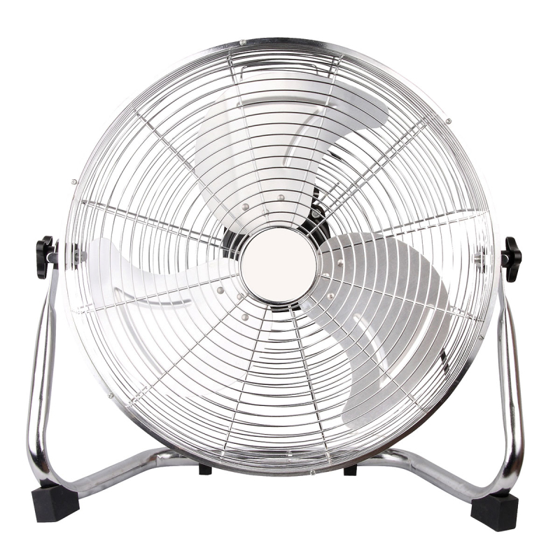 Ανεμιστήρας Δαπέδου 90W Eurolamp 300-21501 Inox