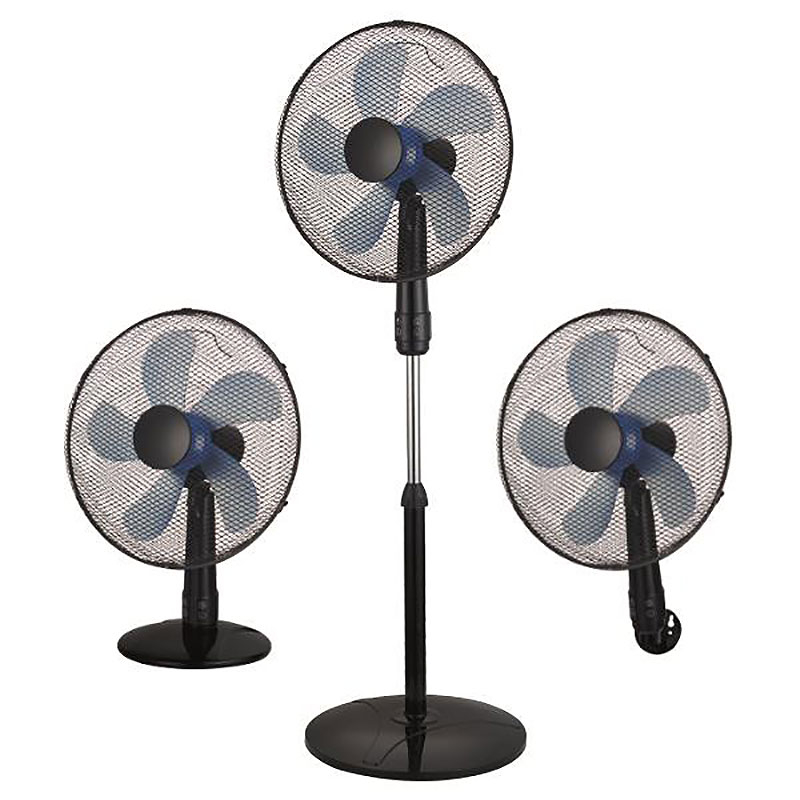 Ανεμιστήρας Δαπέδου/Επιτραπέζιος/Τοίχου Με Τηλεχειριστήριο 50W Eurolamp 300-20011