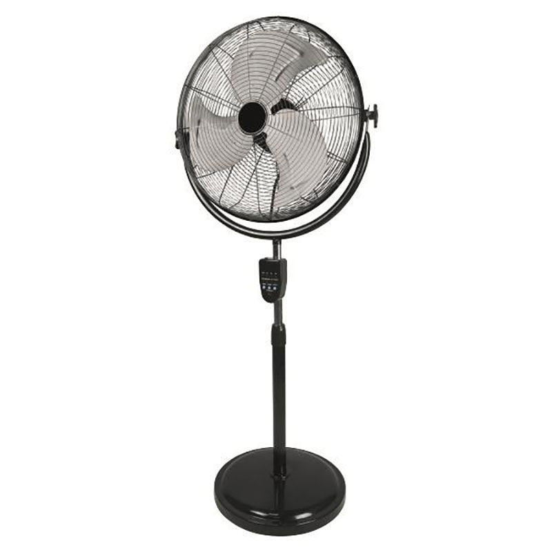 Ανεμιστήρας Δαπέδου Με Ορθοστάτη & Τηλεχειριστήριο 100W Eurolamp 300-23504