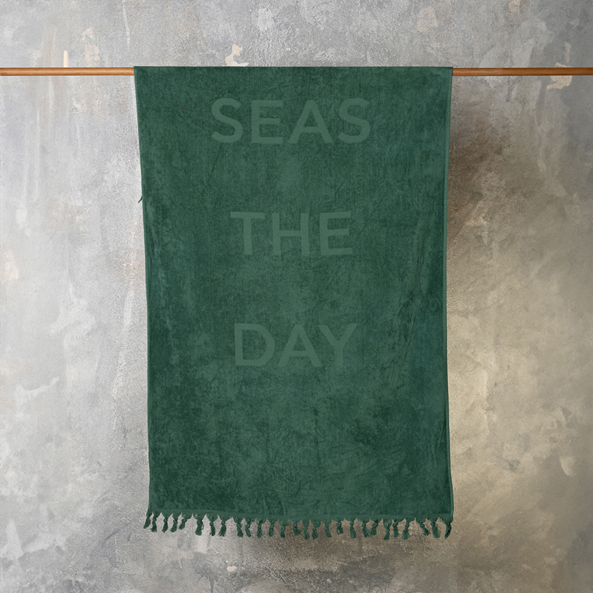 Πετσέτα Θαλάσσης (86×160) Melinen Seas The Day Green
