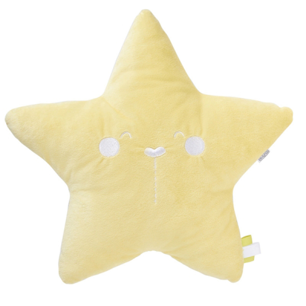 Διακοσμητικό Μαξιλάρι 2 Όψεων (Φ34) Saro Star Κίτρινο 31722