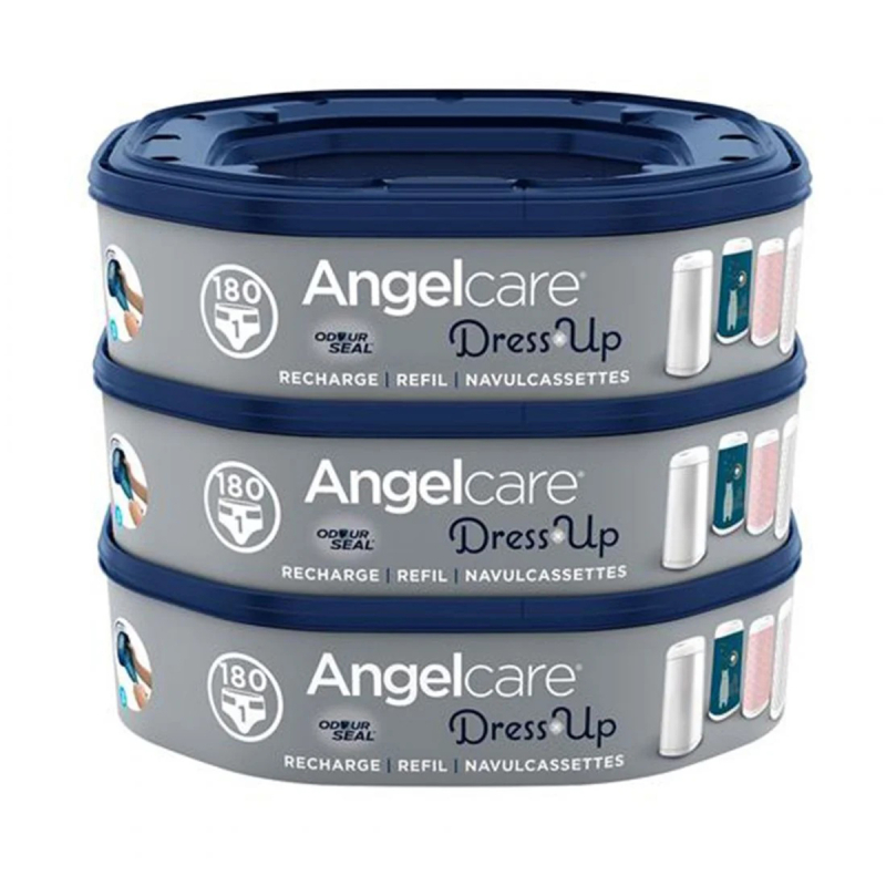 Ανταλλακτικές Σακούλες 3 Πακέτα Για Κάδο Angelcare Dress Up Octagones BR77373