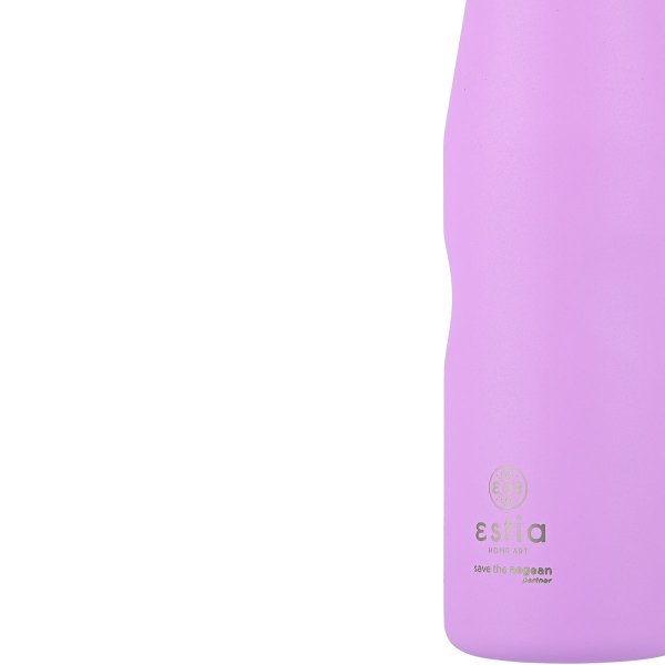 Μπουκάλι Θερμός 750ml Estia Save The Aegean Lavender Purple 01-9830