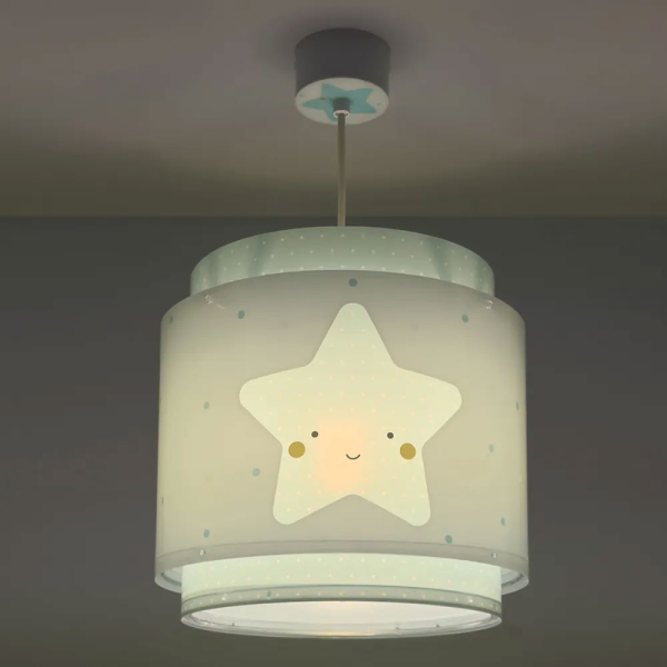 Παιδικό Φωτιστικό Οροφής Μονόφωτο Ango Baby Dreams Blue 76012 T