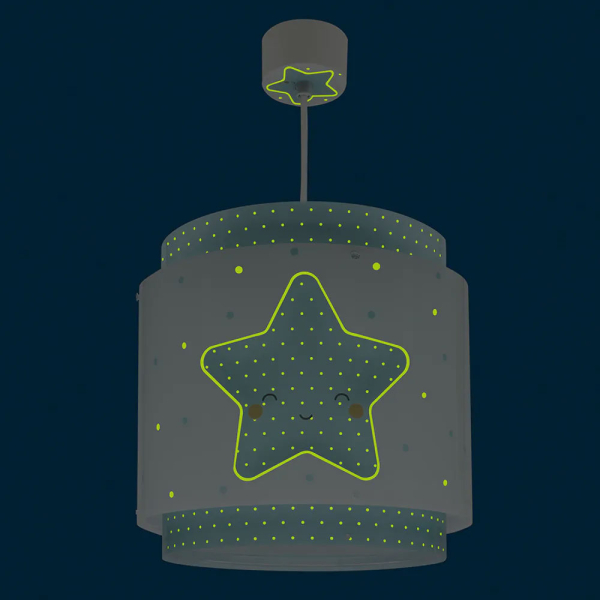 Παιδικό Φωτιστικό Οροφής Μονόφωτο Ango Baby Dreams Blue 76012 T