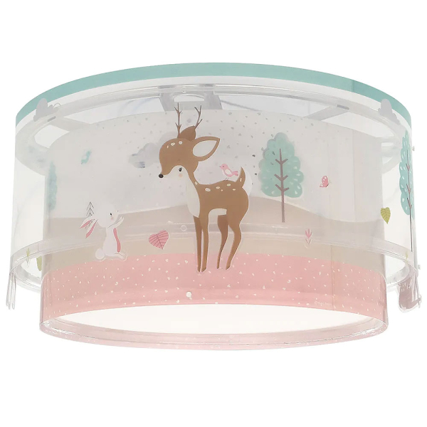Παιδικό Φωτιστικό Πλαφονιέρα Ango Loving Deer 61276