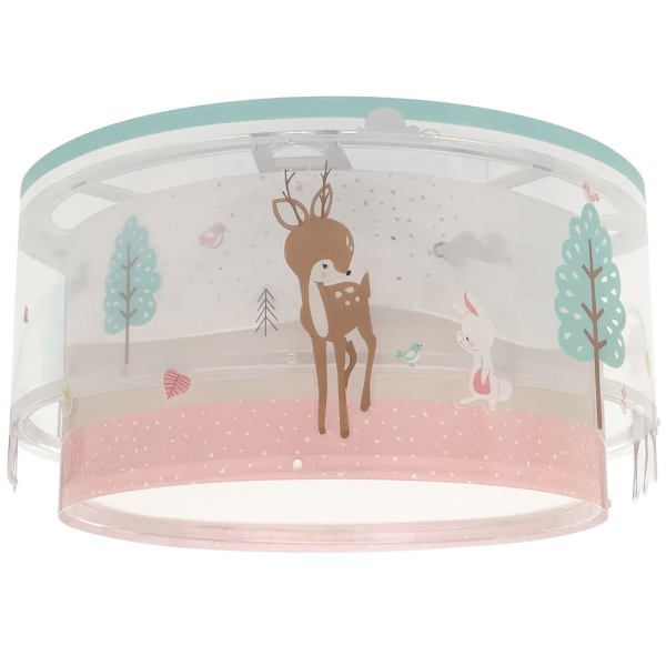 Παιδικό Φωτιστικό Πλαφονιέρα Ango Loving Deer 61276