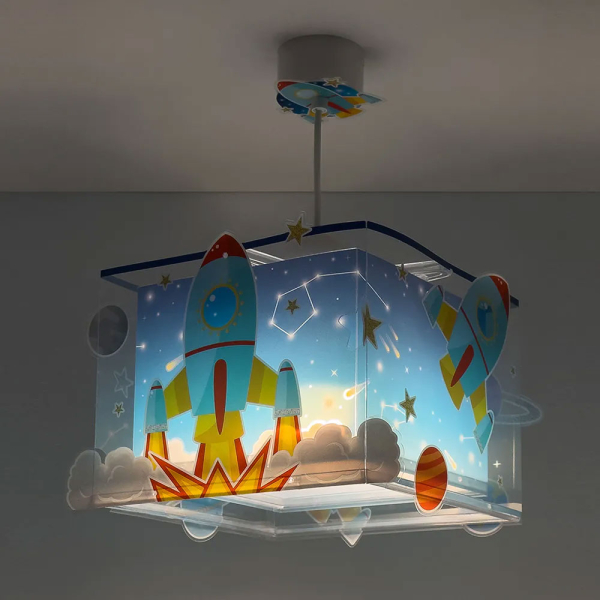 Παιδικό Φωτιστικό Οροφής Μονόφωτο Ango Rocket 63352