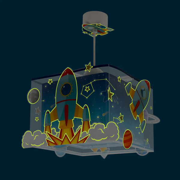 Παιδικό Φωτιστικό Οροφής Μονόφωτο Ango Rocket 63352