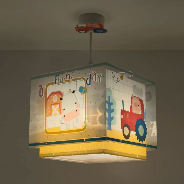 Παιδικό Φωτιστικό Οροφής Μονόφωτο Ango My Farm 63402