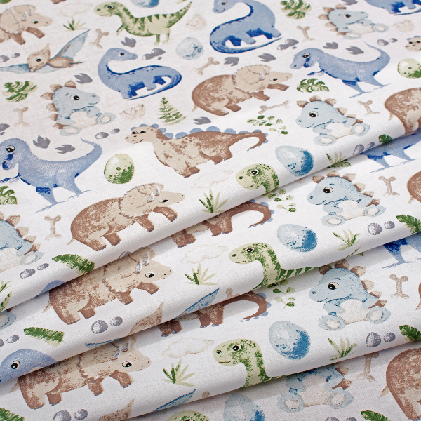 Πάπλωμα Μονό (160x240) Dimcol 517 Dinosaur Blue