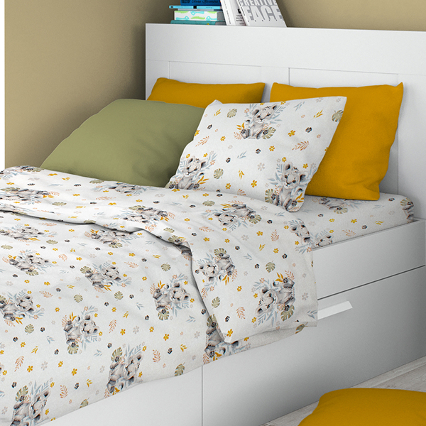 Πάπλωμα Μονό (160x240) Dimcol 531 Lion Cub Grey