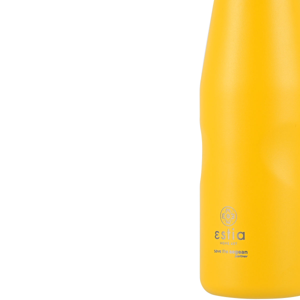 Μπουκάλι Θερμός 500ml Estia Save The Aegean Pineapple Yellow 01-9007