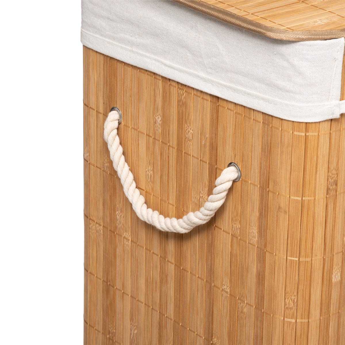 Καλάθι Απλύτων (41X30X50) F-V Bamboo 161045A Home Μπάνιο Καλάθια Spitishop