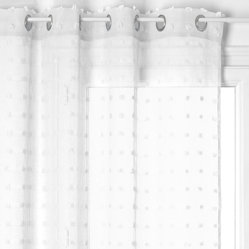 Κουρτίνα (140×240) Με Τρουκς A-S Lily White 156044Z