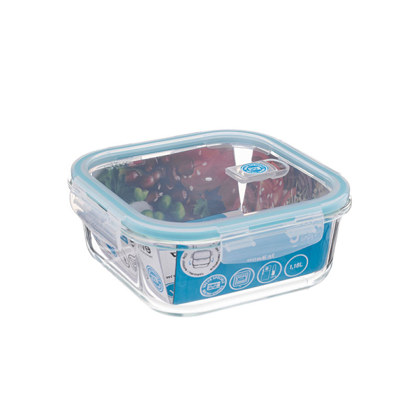 Φαγητοδοχείο 1.18lt F-V Squa Glass 146656