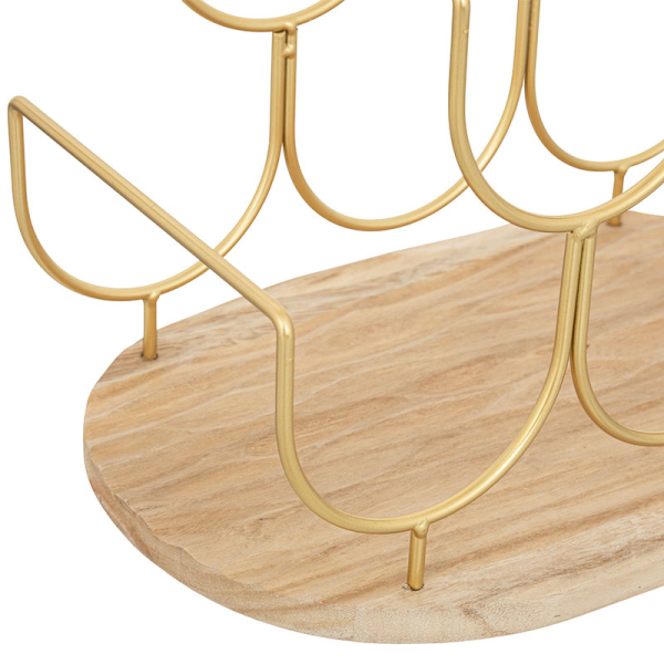 Μπουκαλοθήκη 6 Θέσεων (29x19.5x28.5) A-S Rivi 192975