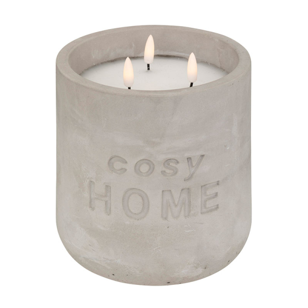 Διακοσμητικό Φωτιστικό Κερί Led A-S Cosy Grey 192751A