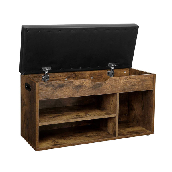 Παγκάκι Με Αποθηκευτικό Χώρο - Παπουτσοθήκη (80x30x44) Vasagle LHS30BX