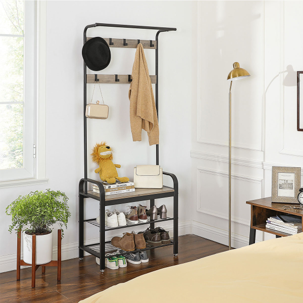 Έπιπλο Εισόδου (72x33.7x183) Vasagle HSR40MB