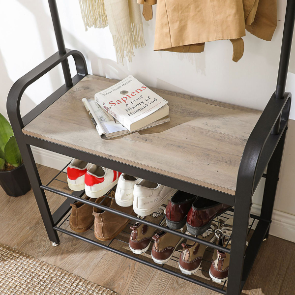 Έπιπλο Εισόδου (72x33.7x183) Vasagle HSR40MB