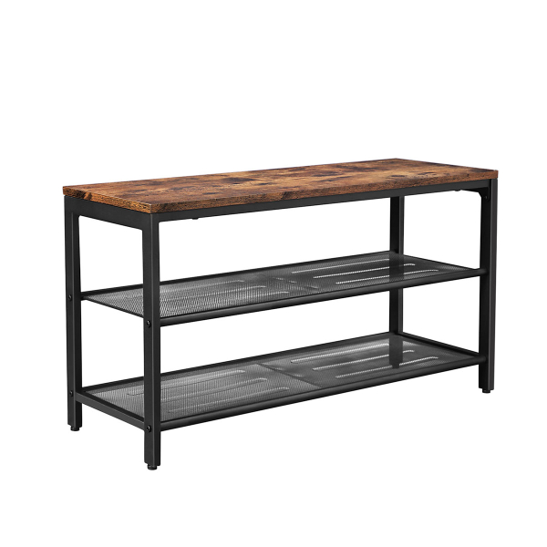 Παγκάκι Εισόδου - Παπουτσοθήκη 8 Θέσεων (80x30x44.5) Vasagle LBS74X