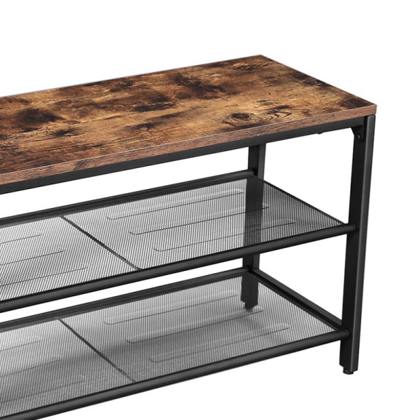 Παγκάκι Εισόδου - Παπουτσοθήκη 8 Θέσεων (80x30x44.5) Vasagle LBS74X