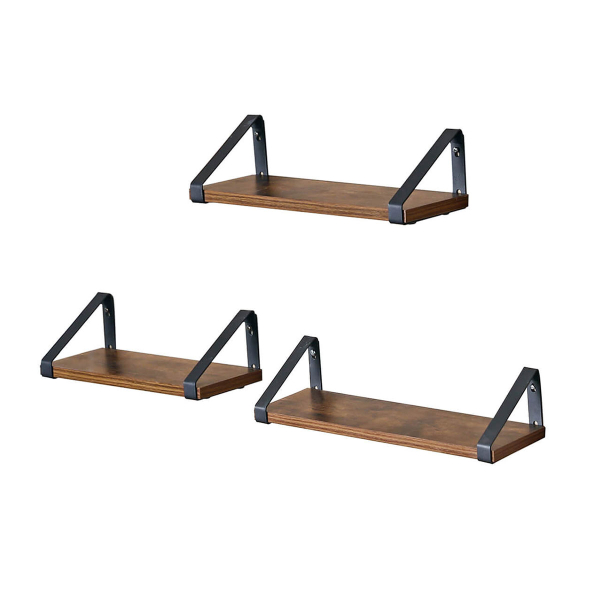 Ράφια Τοίχου (Σετ 3τμχ) Vasagle LWS33BX