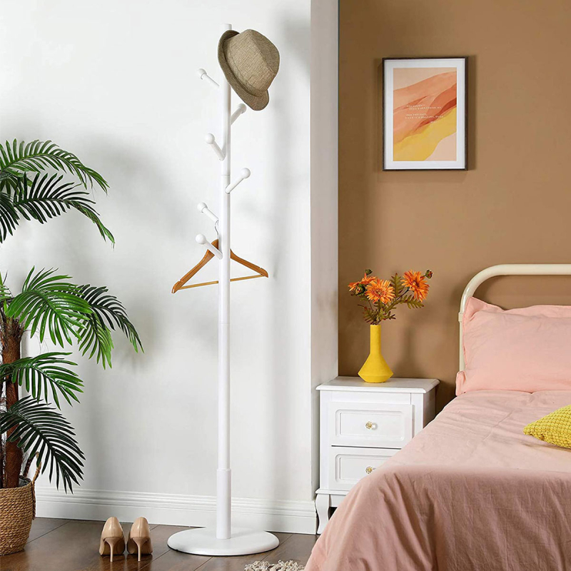 Καλόγερος Ρούχων (38x38x175) Vasagle RCR07WT