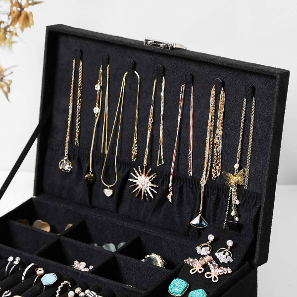 Μπιζουτιέρα Κουτί Με Συρτάρια (27x18.5x10.5) Songmics JBC156B01