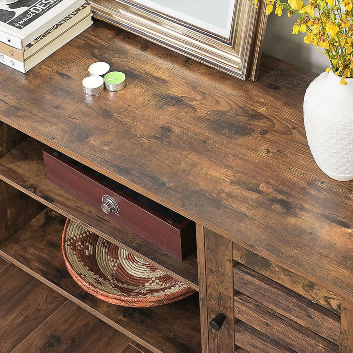 Έπιπλο Τηλεόρασης (110X40X50) Vasagle Ltv43Bx Home Έπιπλα Σαλονιού Spitishop