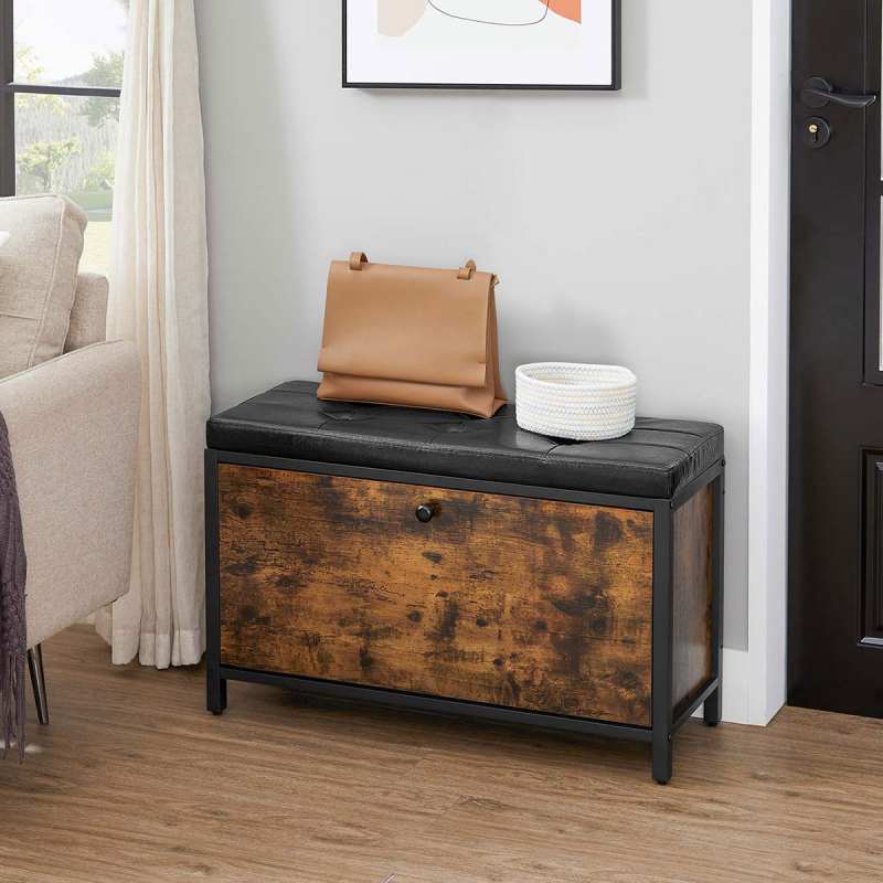 Παγκάκι Εισόδου - Παπουτσοθήκη 6 Θέσεων (80x30x51) Vasagle LSB049B01