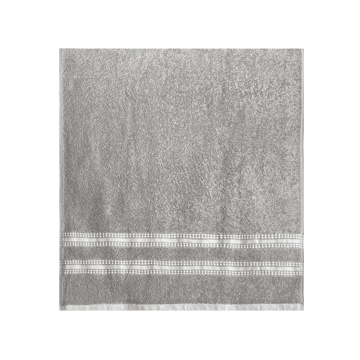 Πετσέτες Μπάνιου (Σετ 3Τμχ) Nef-Nef Homeware Promise Grey 480Gsm Home Λευκά Είδη Spitishop