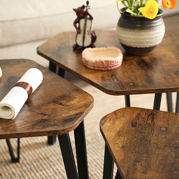 Βοηθητικά Τραπεζάκια (Σετ 3τμχ) Vasagle LNT14BX